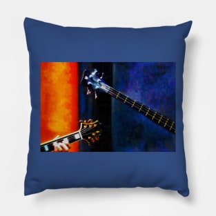 Necking Guitars Pillow