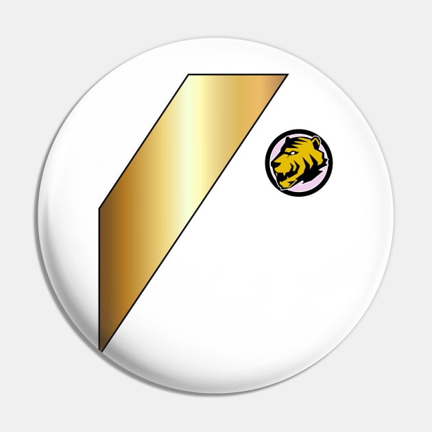 PR Wild Force White Ranger Pin by mavgagliano