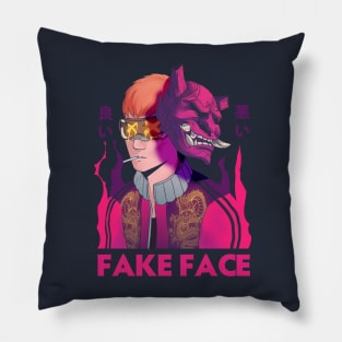 Fake Face Pillow