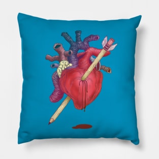 Heart of an Artist Pillow