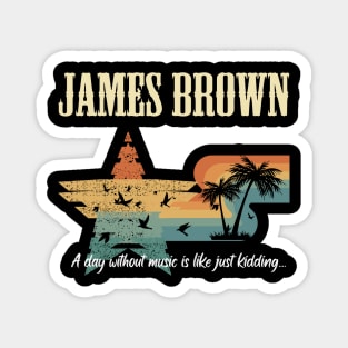 JAMES BROWN MERCH VTG Magnet