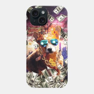 Bling Money Corgi Dog Thug Phone Case