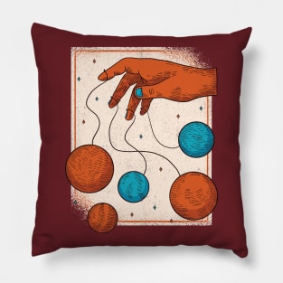 Planet Puppets Design Pillow