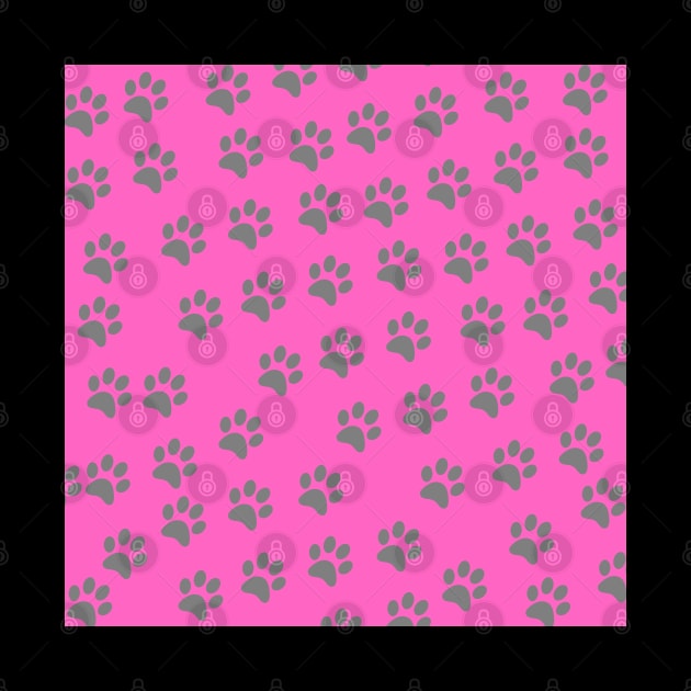 Paw Pattern by Alice D