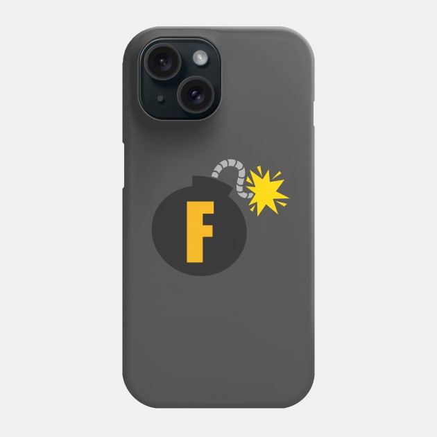 F Bomb Phone Case by Iamthepartymonster