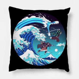 Breath of the Great Wave Pillow