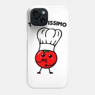 Tomatissimo - Cute little red Kawaii tomato cook Phone Case