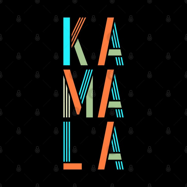 Kamala Vintage text by G! Zone