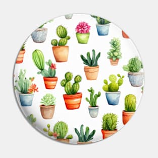 Quirky Cactus Delights: Adorable Summer Succulents Pin