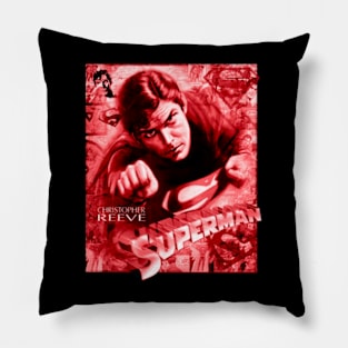 Superman t-shirt Fanart Pillow