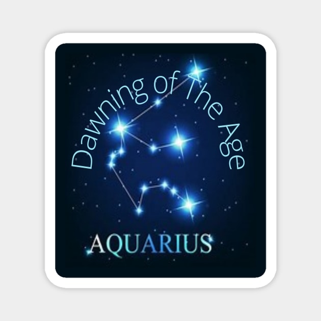 Dawning of the Age of Aquarius Magnet by HMTC