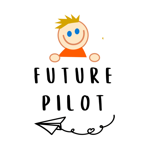 Future Pilot Boy by Aviation Goodies