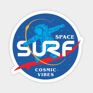 Space Surf (Cosmic Vibes) Magnet