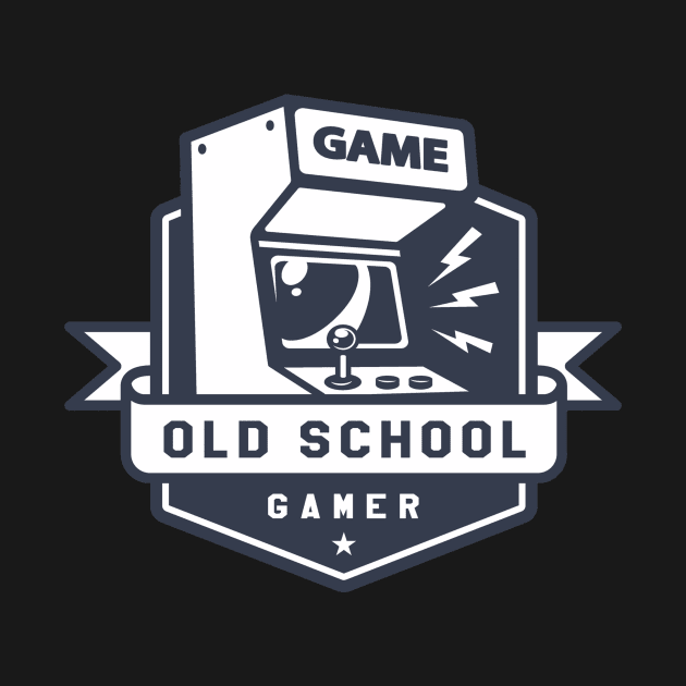 Old school gamer by GAMINGQUOTES