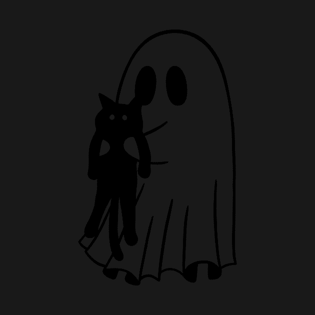 Black Cat Ghost by elhlaouistore