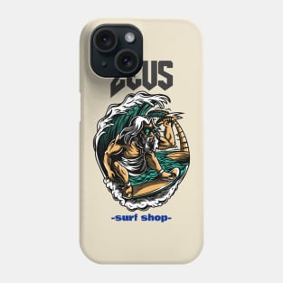 zeus surf shop Phone Case