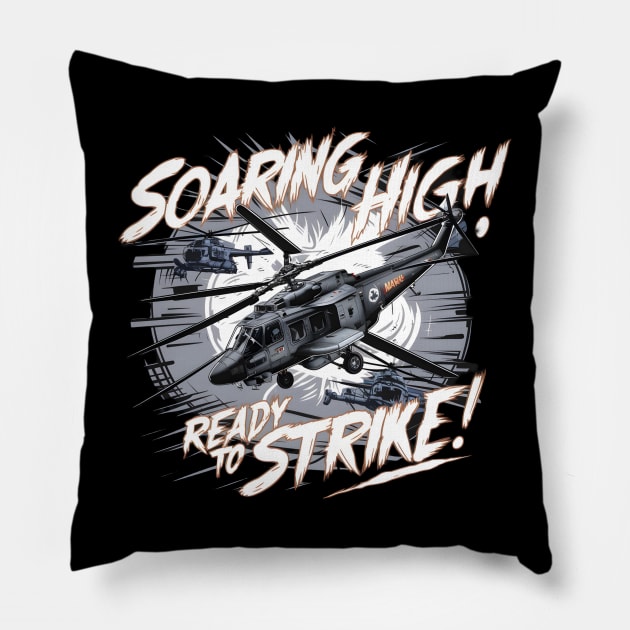 Sky Warriors: Aerial Assault Command Pillow by WEARWORLD