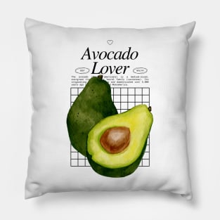 Avocado Lover - Fruit Lover Pear Keto Diet Pillow