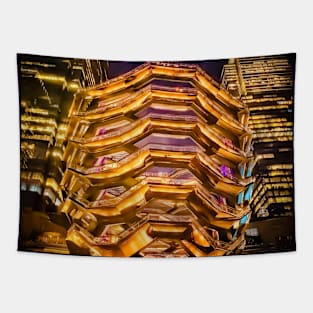 The Vessel, Hudson Yards, Manhattan, New York City Tapestry