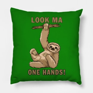 Look Ma One Hands! Pillow