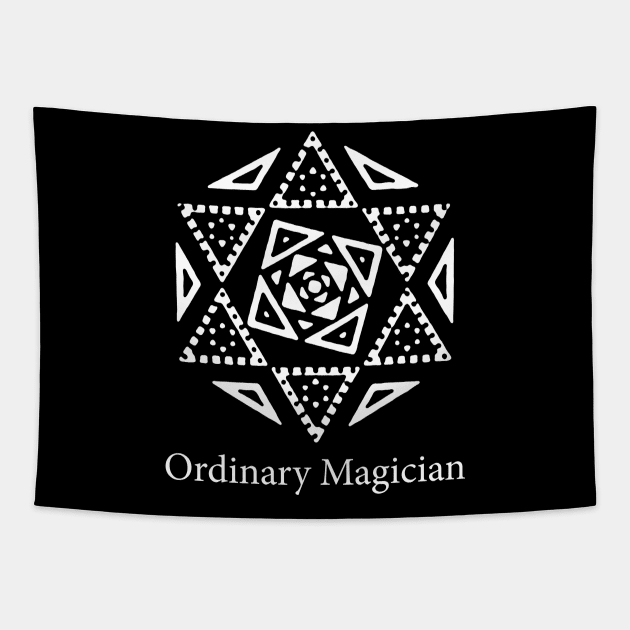 Marisa Kirisame's Sigil (Ordinary Magician, Full, White) - Touhou Project Tapestry by SleepyFroggy