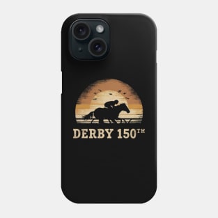 Vintage It's Derby 150 Yall 150th Horse Racing KY Derby Day Phone Case