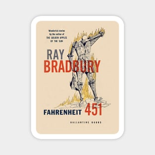 Fahrenheit 451 by Ray Bradbury Magnet