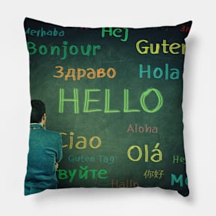 learning different languages Pillow