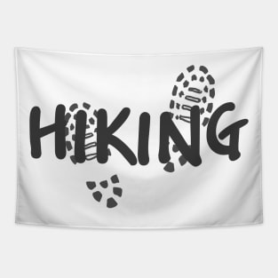 Hiking Mountains Print Tapestry