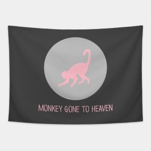 Monkey Gone To Heaven, pink Tapestry