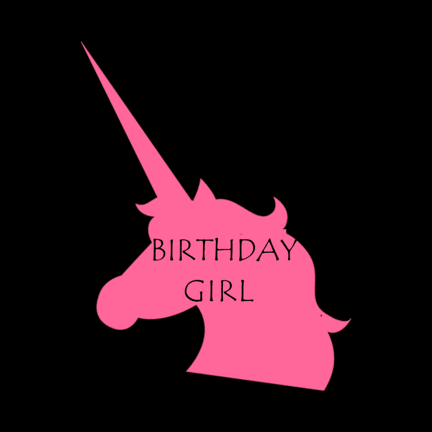 Birthday Girl Unicorn by Imutobi