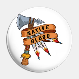 Native Blood Pin