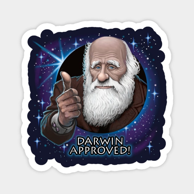 Darwin Approved! Magnet by BeveridgeArtworx