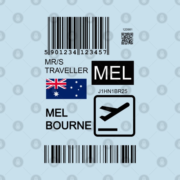 Melbourne Australia travel ticket by Travellers