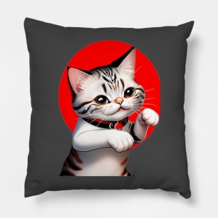 funny cat Pillow