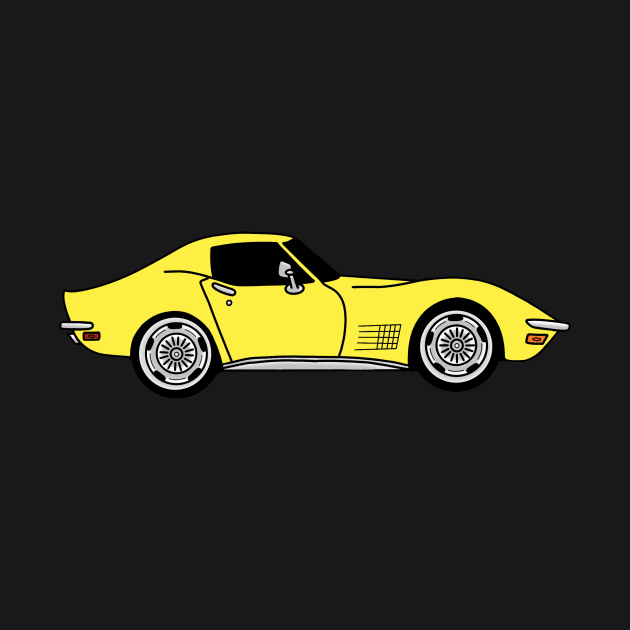 Daytona Yellow C3 Corvette by ally1021