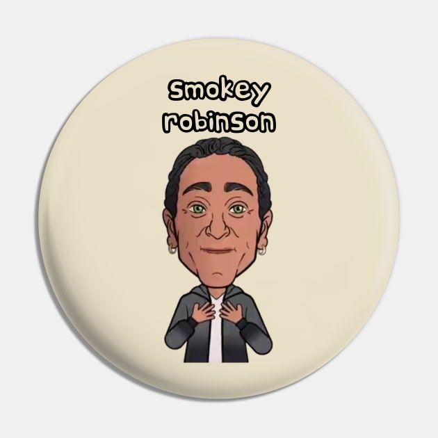 Smokey Robinson Pin by Jhon. Fio