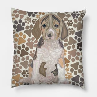Cute dog design - gift for dog lover Pillow