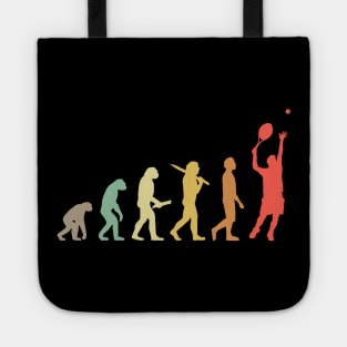 Retro Tennis Evolution Gift For Tennis Players Tote