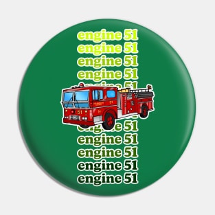 Engine 51 (Green) Pin