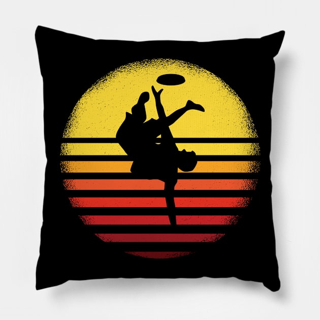 Freestyle Frisbee Ultimate Frisbee Pillow by sBag-Designs