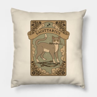 Sagittarius - Cats Astrology Pillow