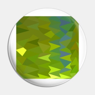 June Bud Green Abstract Low Polygon Background Pin