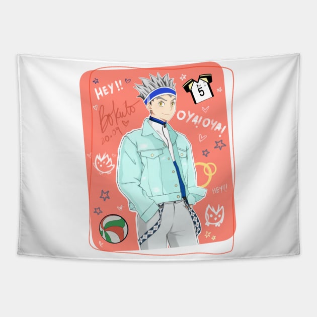 Bokuto Koutarou Tapestry by CutieFox