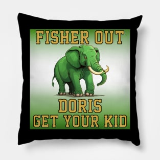 John Fisher Out Doris Get Your Kid Sell the Oakland Athletics Pillow