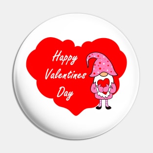 BE Mine Valentine Gnome Pin