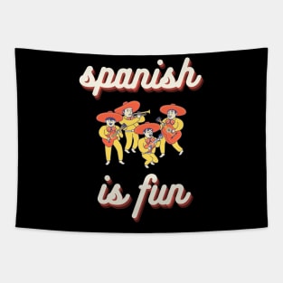 Spanish is fun Tapestry