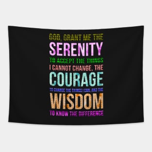 Serenity Prayer Tapestry