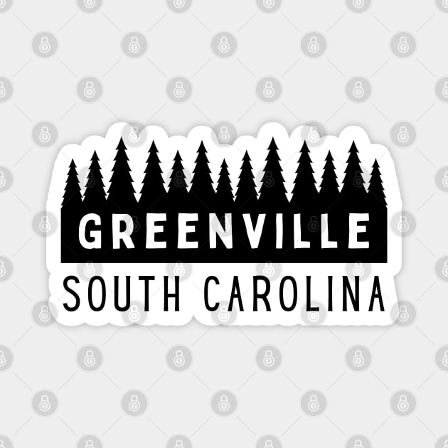 Greenville South Carolina SC Tourist Souvenir Magnet by carolinafound