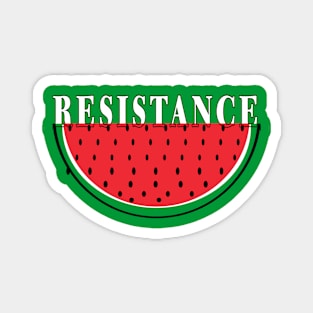 RESISTANCE Watermelon - Free Magnet